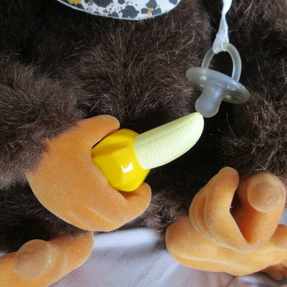 furry monkey plush toy - Picture 5 of 6